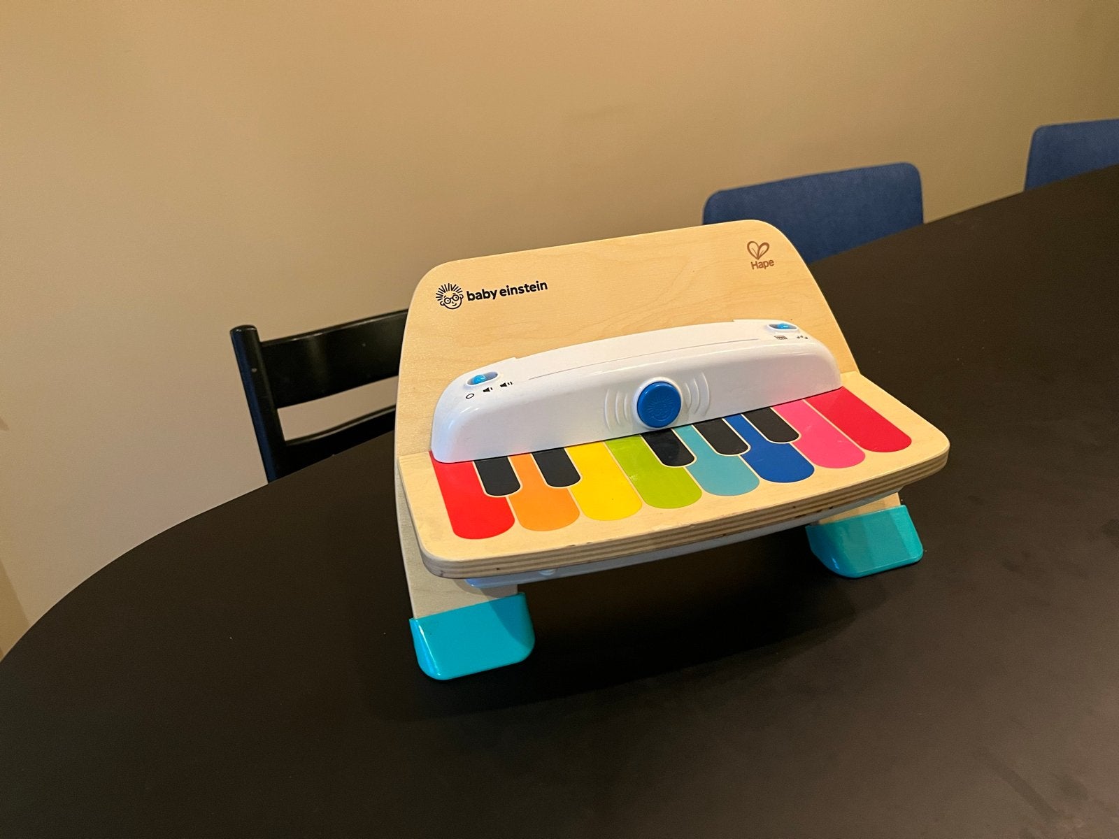 Hape Baby Einstein Magic Touch Piano - Speelgoedinstrument, Ophalen of Verzenden, Zo goed als nieuw, Overige typen, Met geluid
