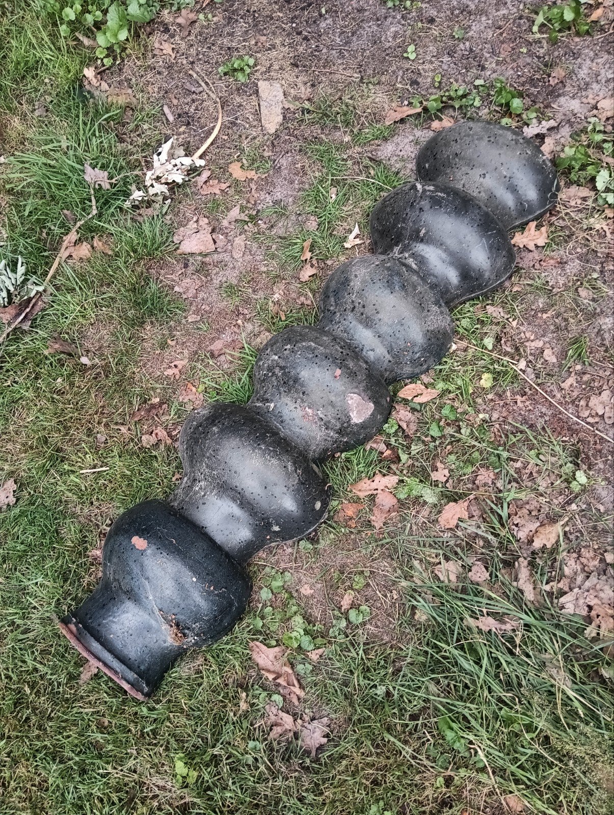 6x Ballonvorsten ballon nokvorsten nokpannen, Ophalen, Gebruikt
