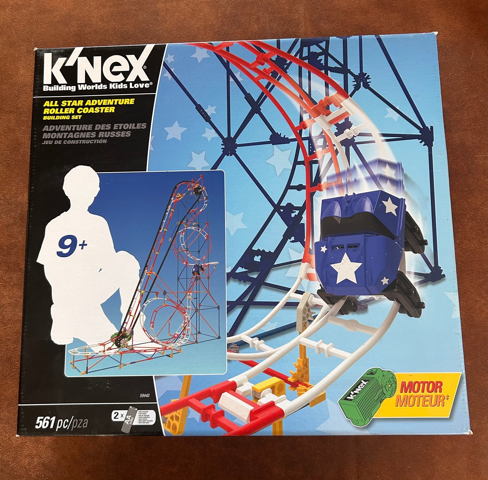 K’nex roller coaster, Kinderen en Baby's, Ophalen, Zo goed als nieuw, K'nex