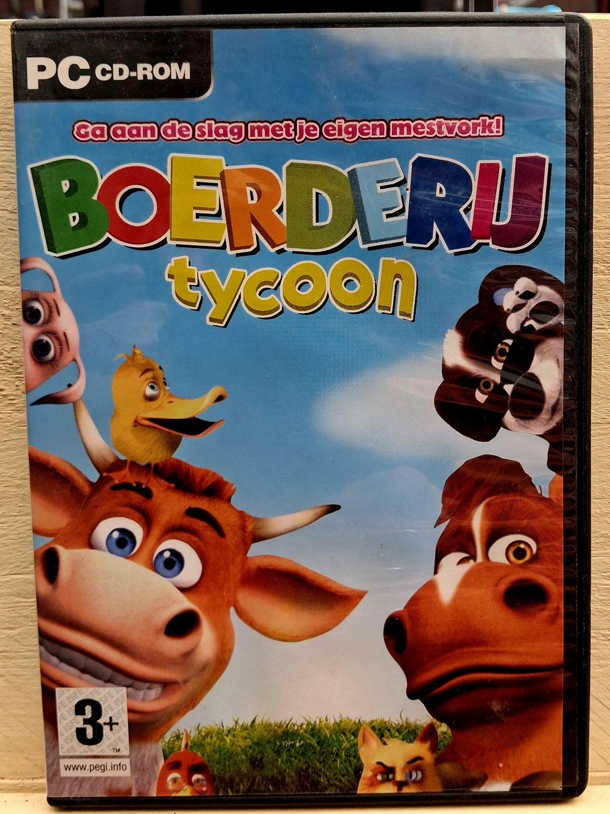 Boerderij Tycoon PC CD-ROM - Bouw je eigen boerderij!, Spelcomputers en Games, 1 speler, Ophalen of Verzenden, Zo goed als nieuw
