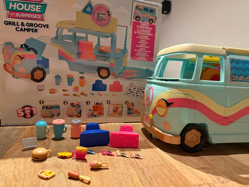 LOL Surprise Grill & Groove Camper, Ophalen, Zo goed als nieuw