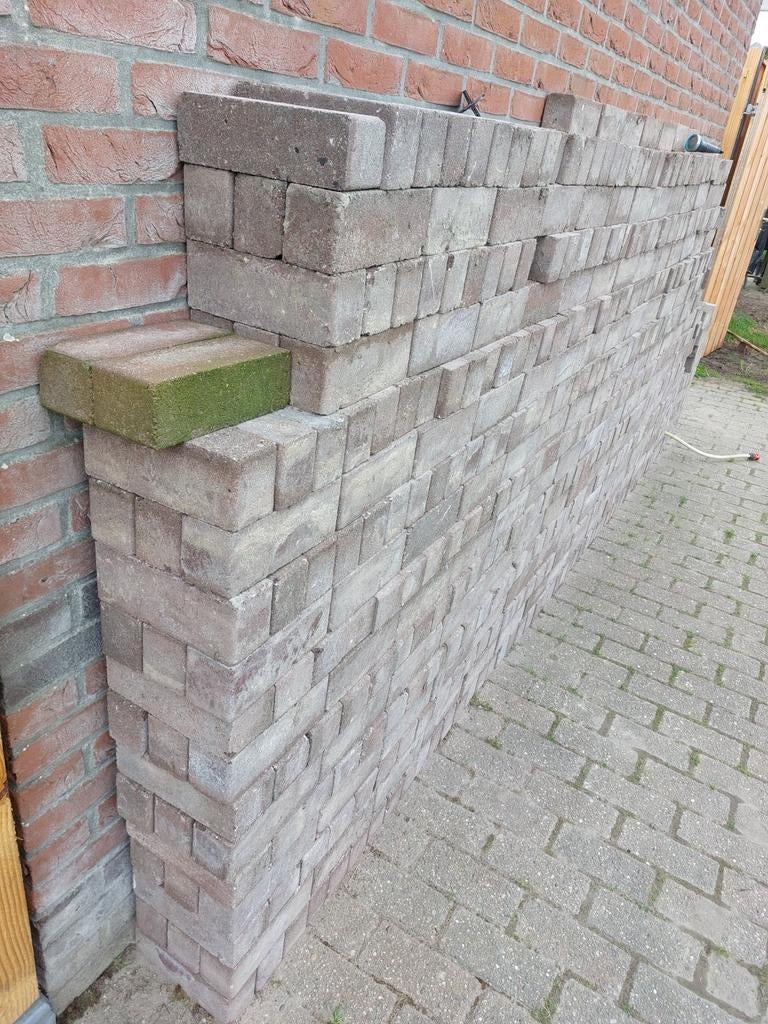 12 m² gebruikte sierbestrating, klinkers, Ophalen, Gebruikt, Klinkers, 10 m² of meer