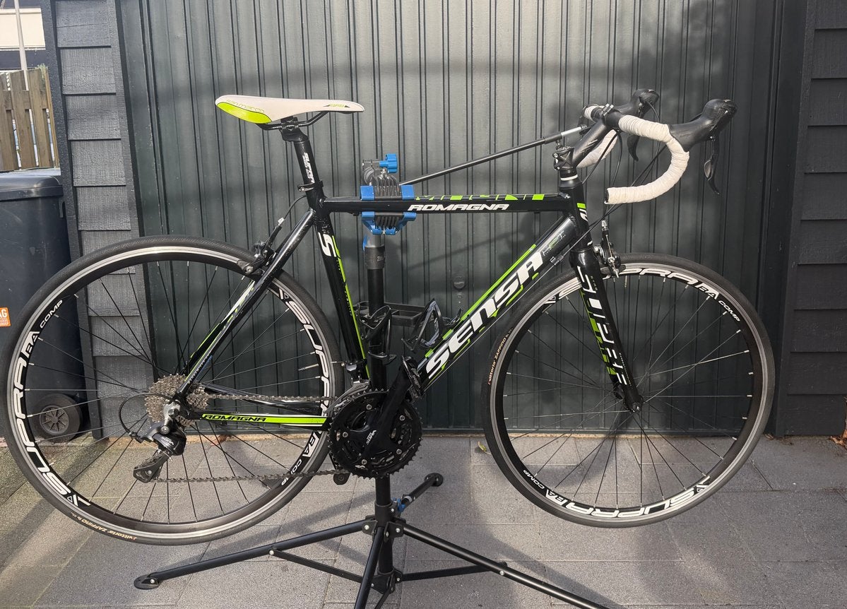 Sensa Romagna Racefiets framehoogte 54cm - Shimano Sora TEAB, Fietsen en Brommers, Overige merken, 28 inch, Gebruikt, Aluminium