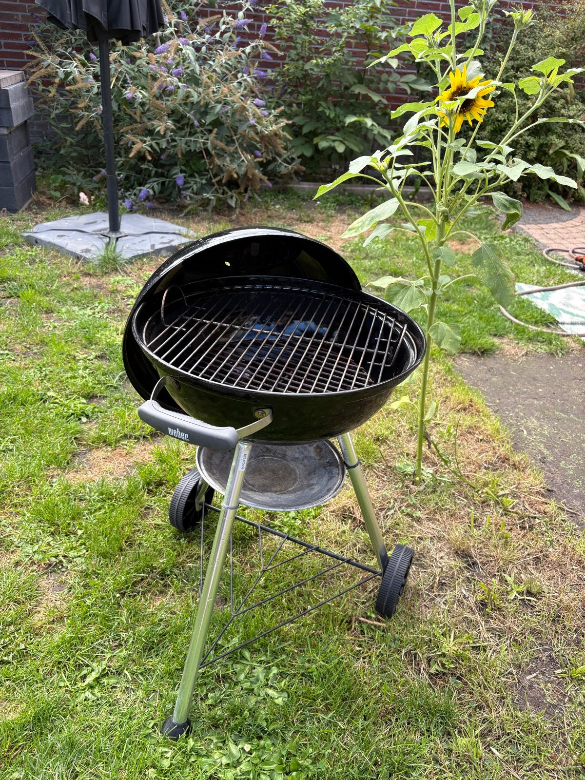 Weber Compact Kettle Houtskoolbarbecue, Ophalen, Gebruikt