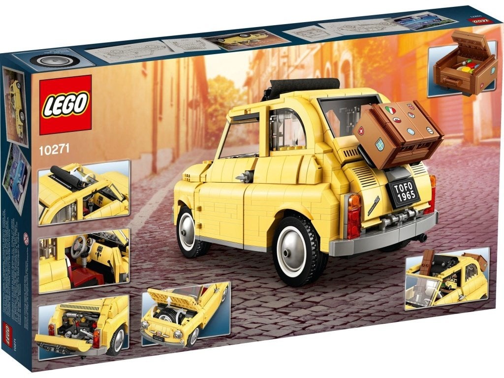 Lego Expert 10271 Fiat 500 NIEUW, Lego, Lego, Nieuw, Ophalen of Verzenden