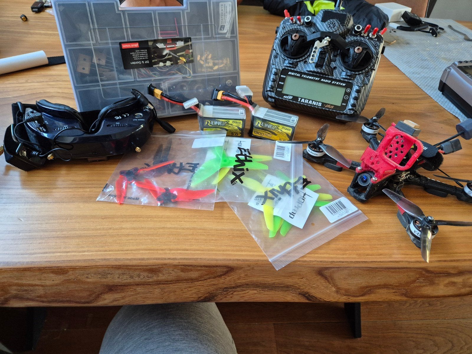 FPV Drone Set: Skyzone, Taranis, Ethix, TBS & Meer, Elektro, Gebruikt, Quadcopter of Multicopter, Ophalen of Verzenden