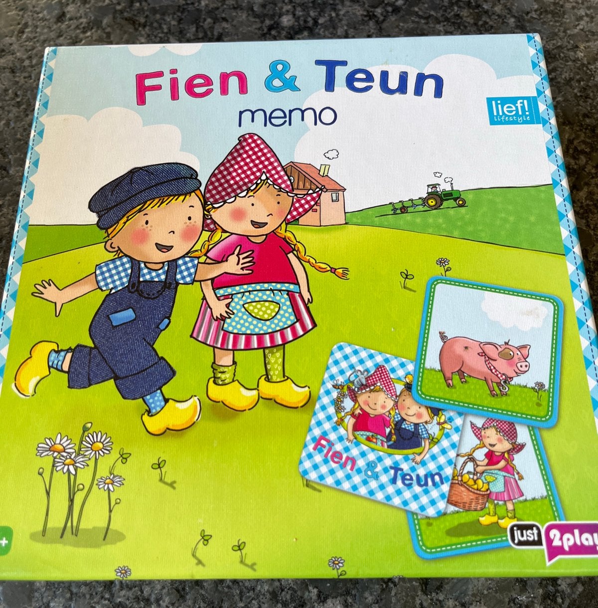 Fien & Teun Memo - Lief! Lifestyle Geheugenspel NIEUW, Een of twee spelers, Ophalen of Verzenden, Nieuw