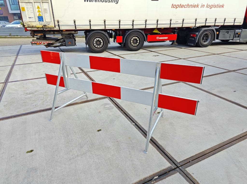 Afzethek 2,50 meter aluminium dubbelzijdig =  2x A-standaard, Ophalen of Verzenden