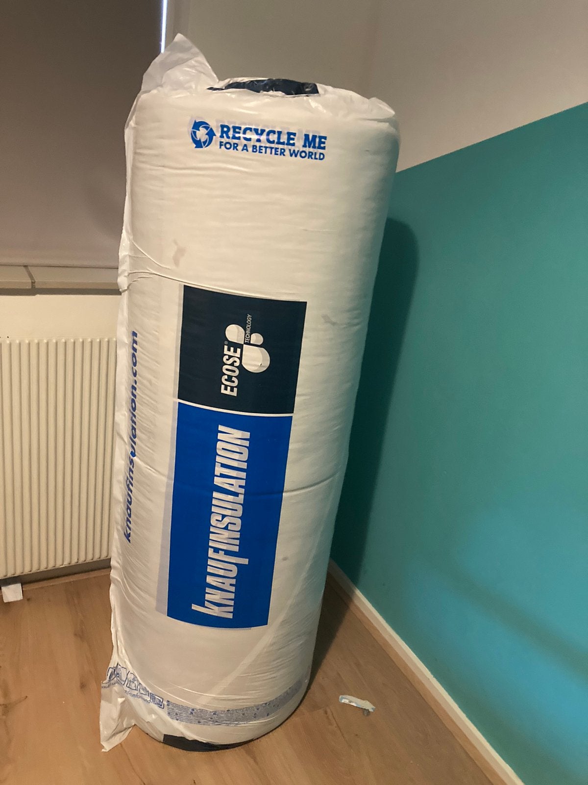 Isolatie: Knauff Glaswol Naturoll 032 15cm (Rd 4.7), Doe-het-zelf en Verbouw, Isolatie en Afdichting, Ophalen, Zo goed als nieuw