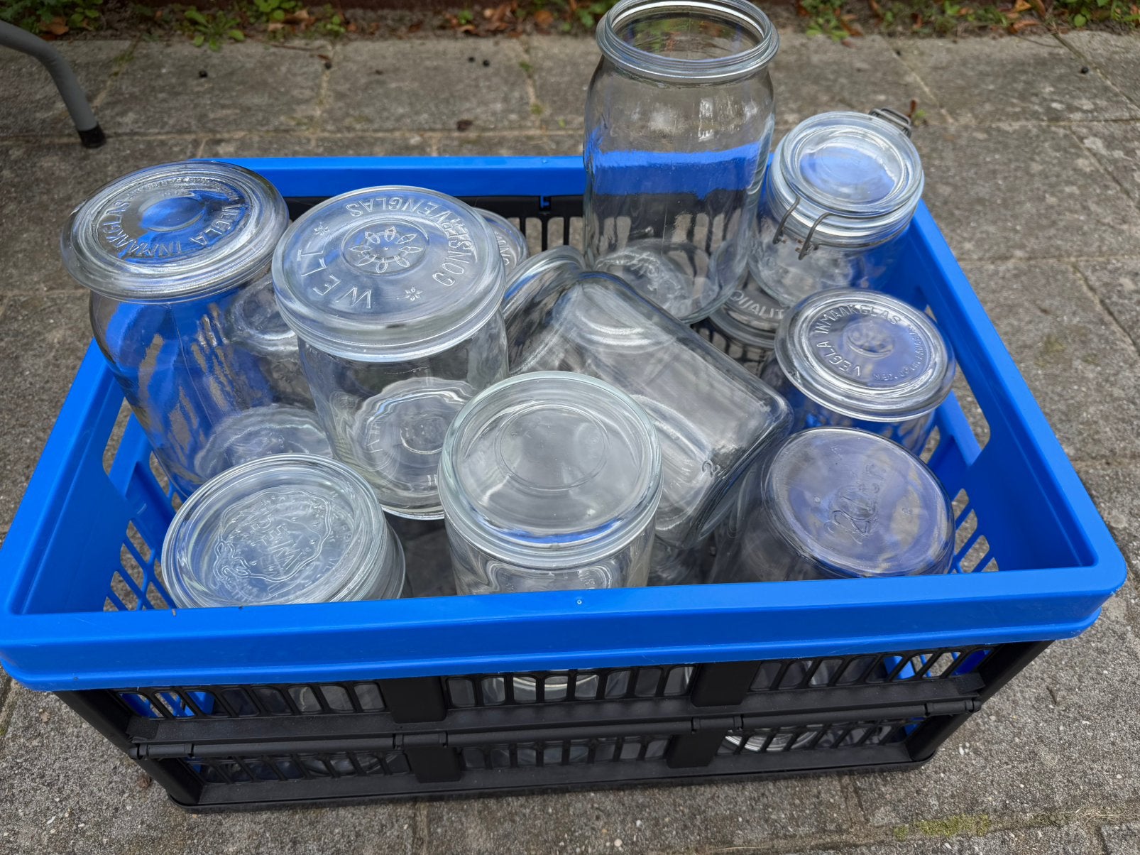 Weckpotten, Ophalen, Zo goed als nieuw, Glas, Pot, Bus of Blik