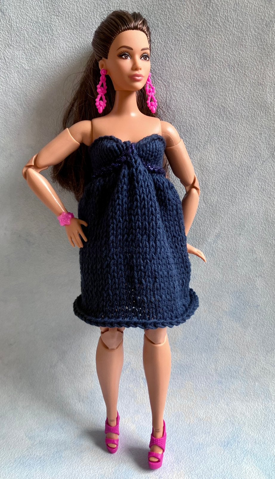 Barbie jurk, Ophalen of Verzenden, Zo goed als nieuw, Kleertjes