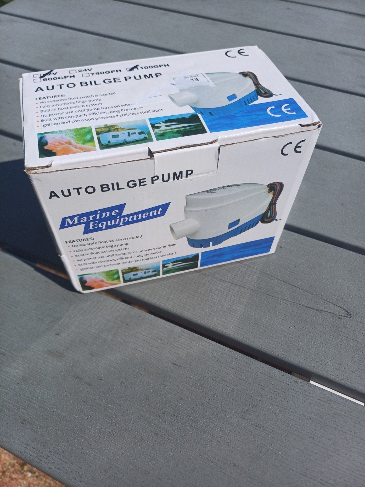Bilge pomp 12v 1100GPH met vlotter NIEUW!!, Ophalen of Verzenden, Motor en Techniek, Zeilboot of Motorboot