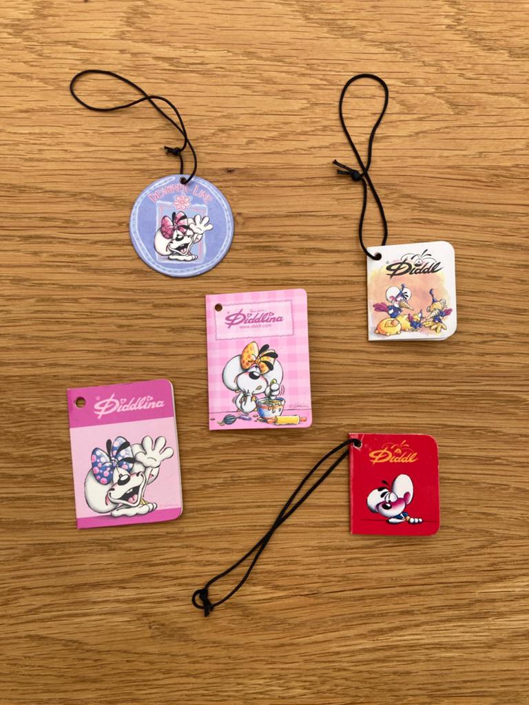5x Diddl: kartonnetjes, Verzamelen, Diddl, Ophalen of Verzenden, Nieuw, Papier, Kaart of Schrift