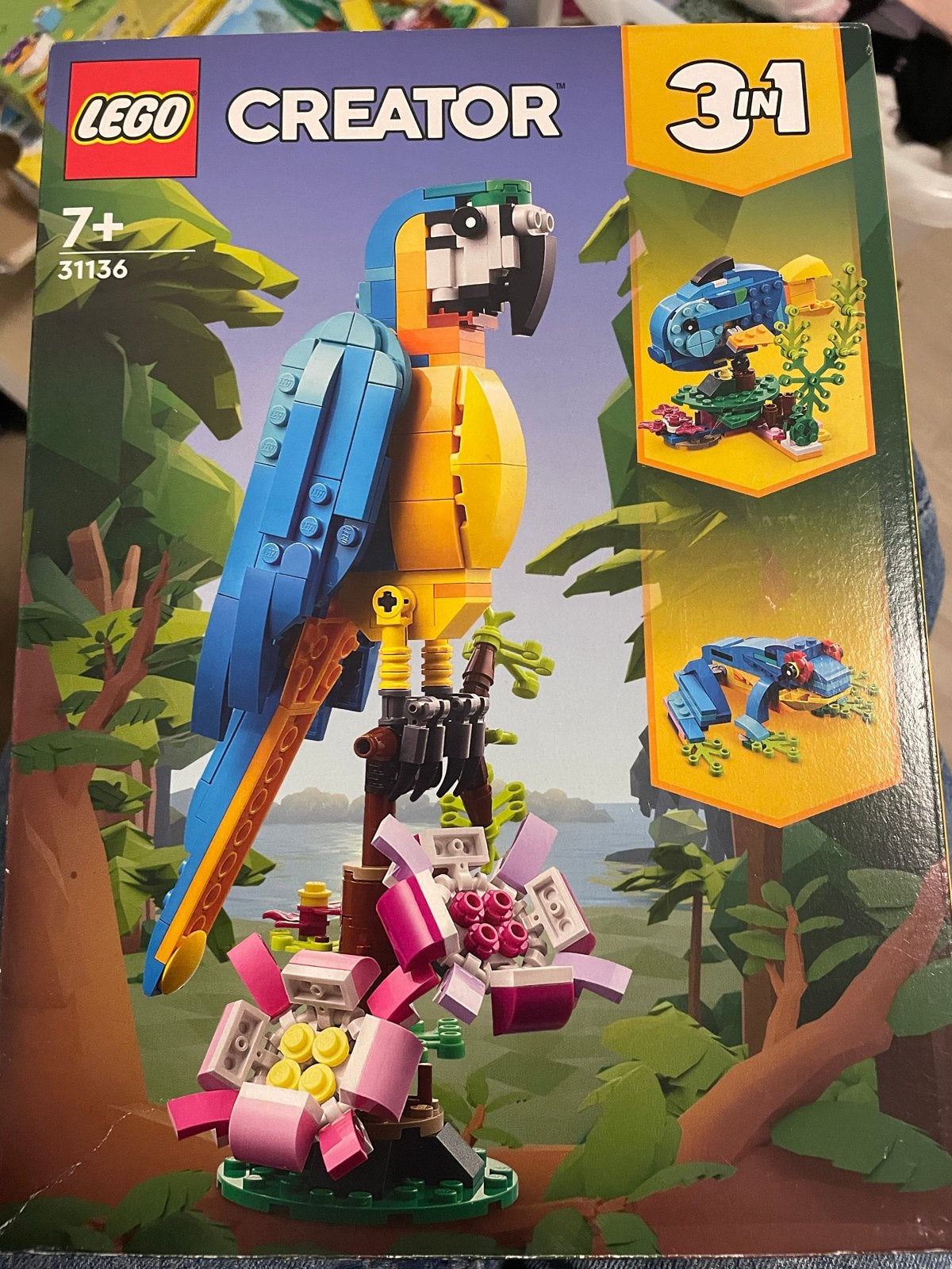 LEGO Creator 3in1 Exotische Papegaai (31136) - Nieuw!, Lego, Nieuw, Ophalen of Verzenden, Compleet