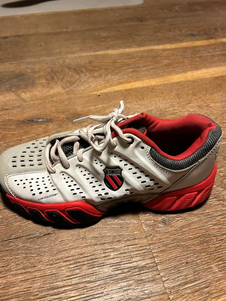 Tennischoenen. K Swiss, L2, Gebruikt, K-Swiss, Schoenen