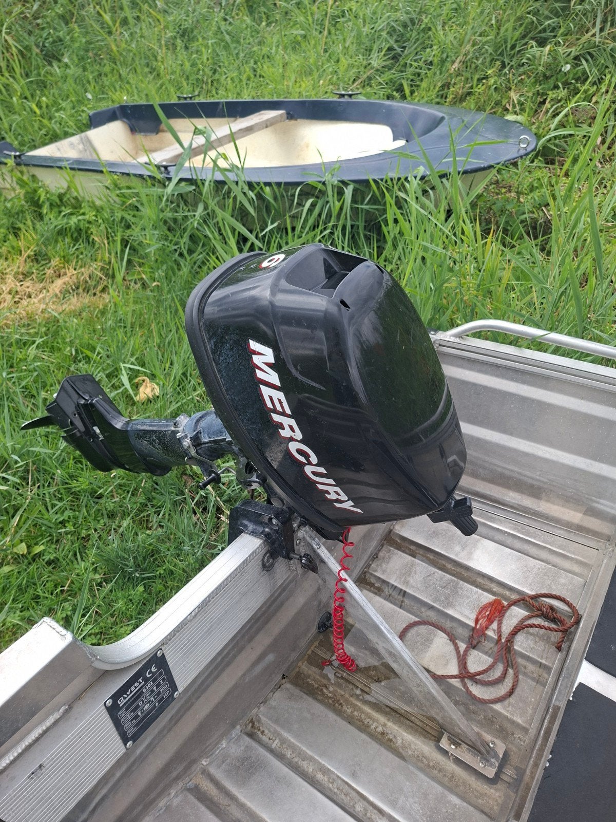 6pk mercury 4takt kortstaart, Ophalen, Zo goed als nieuw, Motor en Techniek, Motorboot