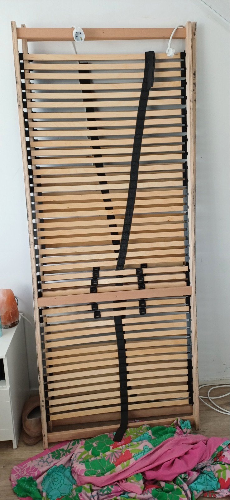IKEA Leirsund lattenbodem 160x200 cm (2x 80x200) gratis, Ophalen, Gebruikt, Tweepersoons, 200 cm