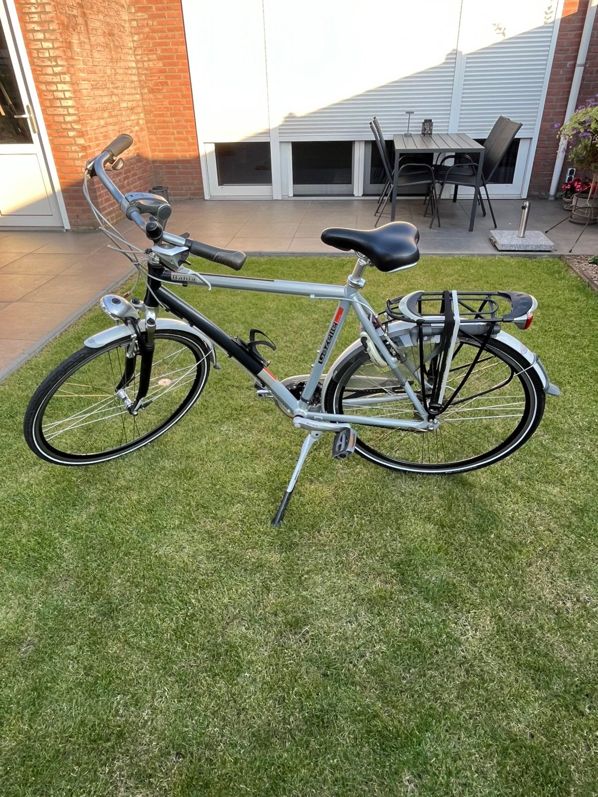 T.k. Gazelle Bahia herenfiets, Fietsen en Brommers, Fietsen | Heren | Herenfietsen, Ophalen, Gebruikt, Versnellingen, 57 tot 61 cm