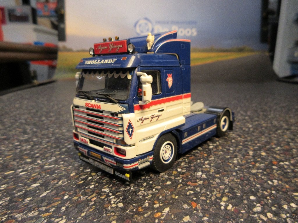 WSI Scania 143 Arjan IJzinga, Ophalen of Verzenden, Nieuw, Bus of Vrachtwagen, Wsi
