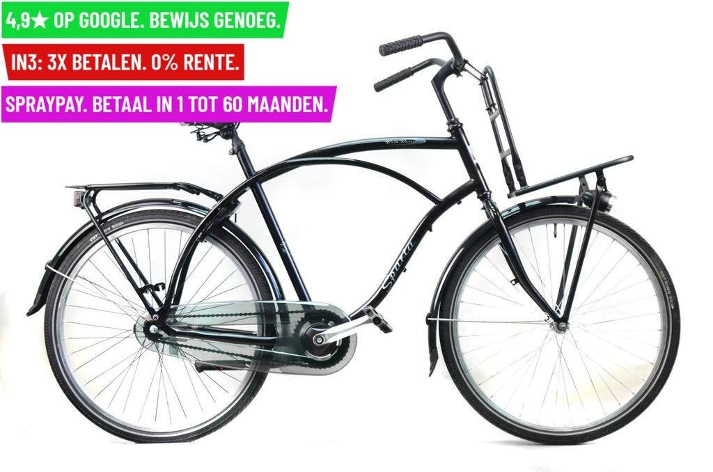 Herenfiets Sparta bulr bullet 28"/57cm/1ver - Garantie, Fietsen en Brommers, Fietsen | Heren | Herenfietsen, Gebruikt, Sparta