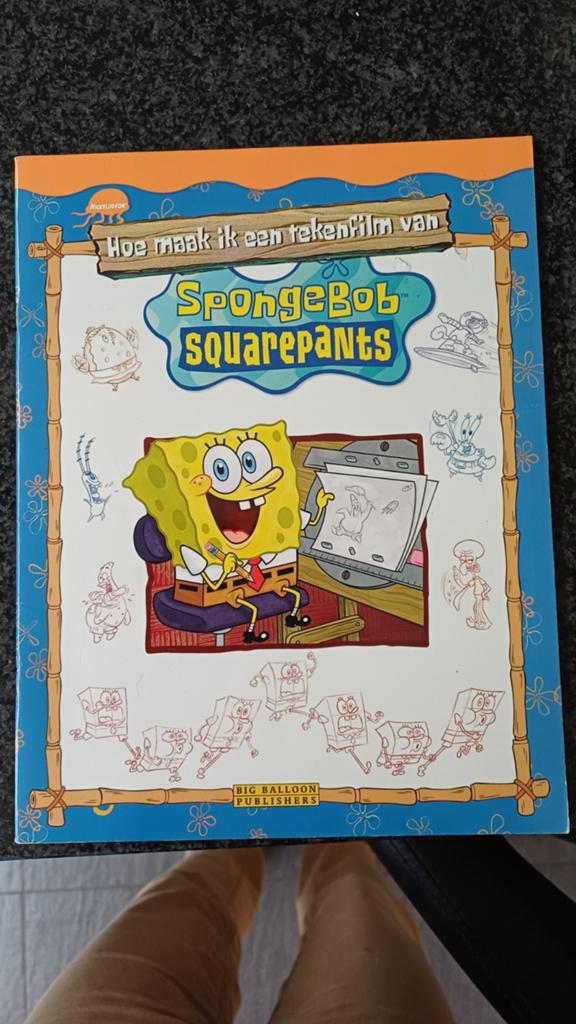 SpongeBob SquarePants: Hoe maak ik een tekenfilm, Boeken, Ophalen of Verzenden, Gelezen, Nickelodeon, Non-fictie