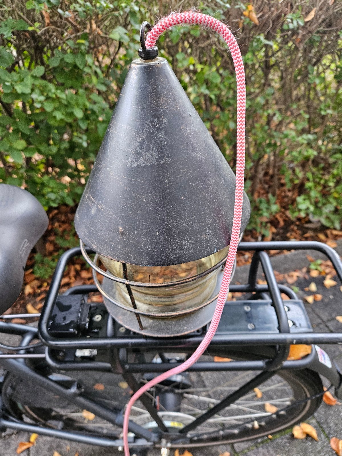 Vintage scheepslamp / buitenlamp met stekker, Ophalen of Verzenden