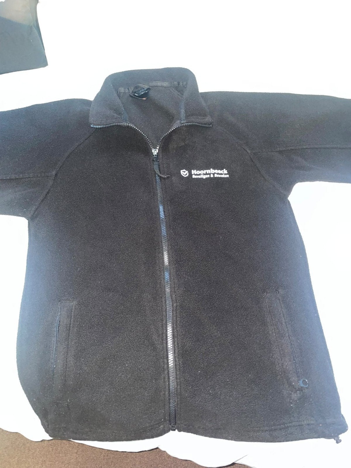 zwarte fleece vest voor opleiding beveiliging bij Hoornbeeck, Kleding | Dames, Zwart, Ophalen of Verzenden, Zo goed als nieuw