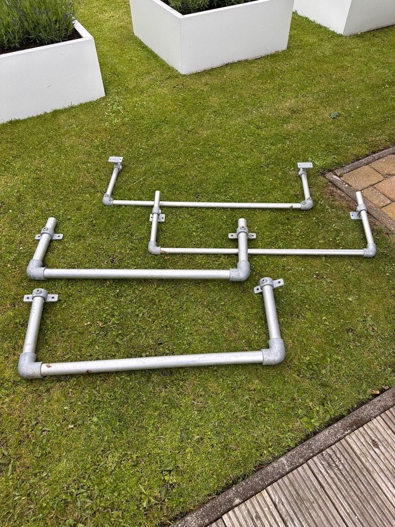 sup plafond opbergsysteem steigerbuis, Ophalen, Zo goed als nieuw, SUP-accessoire