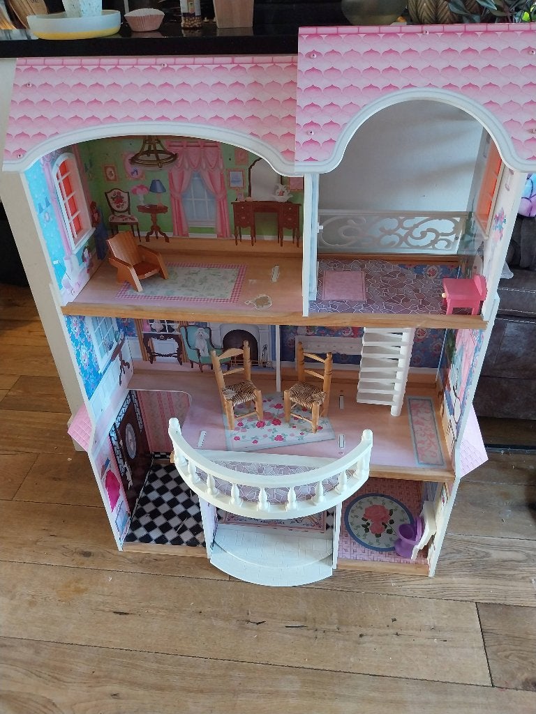 Barbie huis, Ophalen, Gebruikt, Poppenhuis