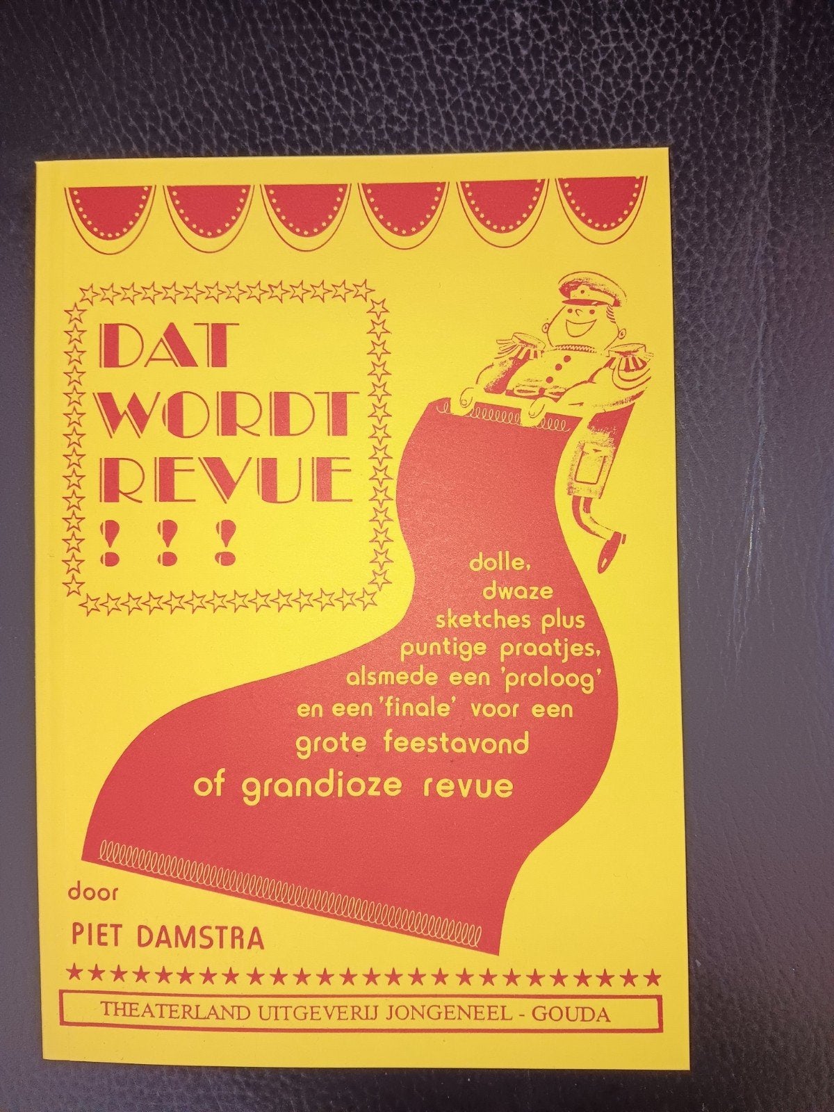 Dat Wordt Revue - Piet Damstra - Theaterland Uitgeverij, Ophalen of Verzenden, Nieuw, Piet Damstra, Nederland