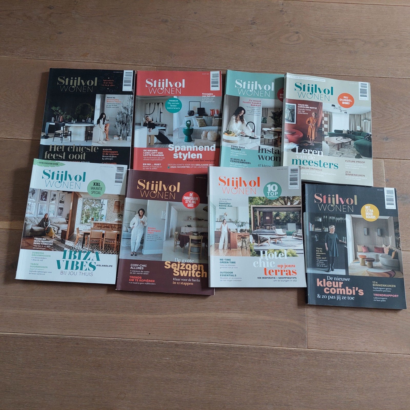 Stijlvol Wonen tijdschriften jaargang 2023, Ophalen of Verzenden, Zo goed als nieuw, Overige typen