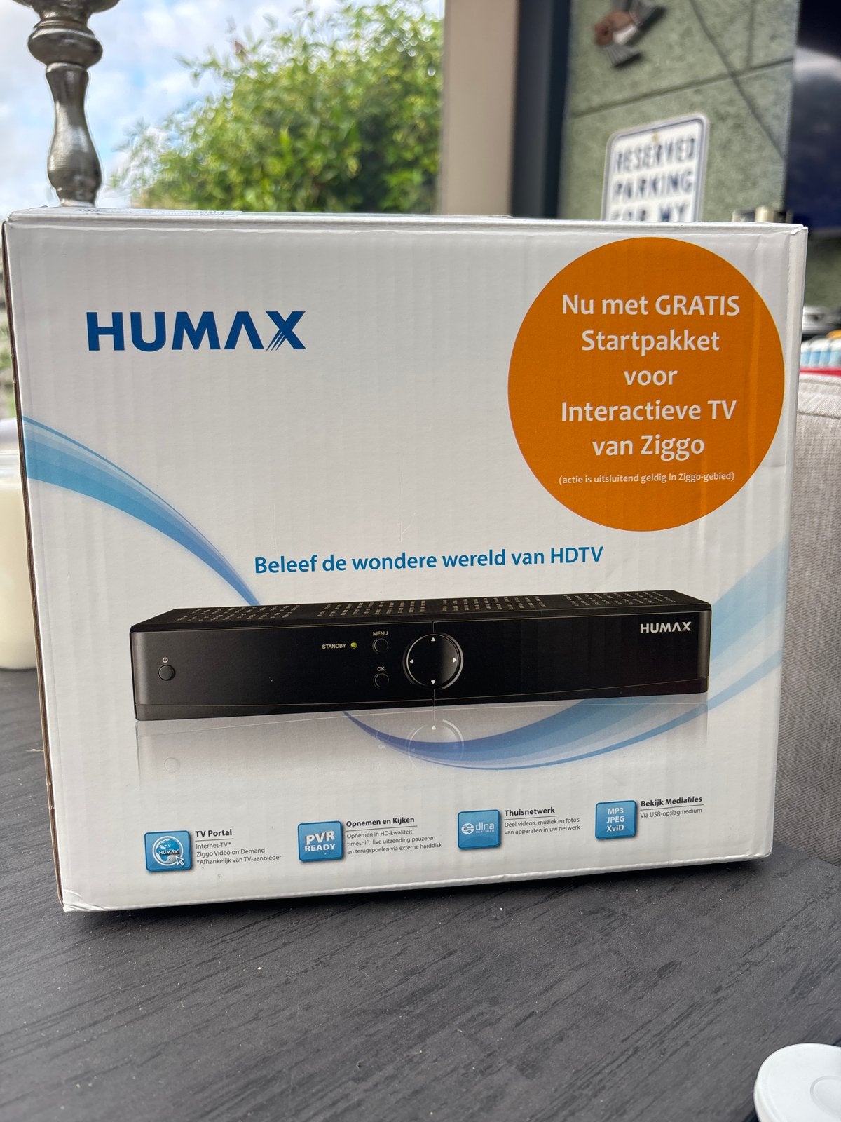 Humax HDTV Decoder - Nieuw in doos met Ziggo Startpakket, Ophalen of Verzenden, Nieuw, Decoder