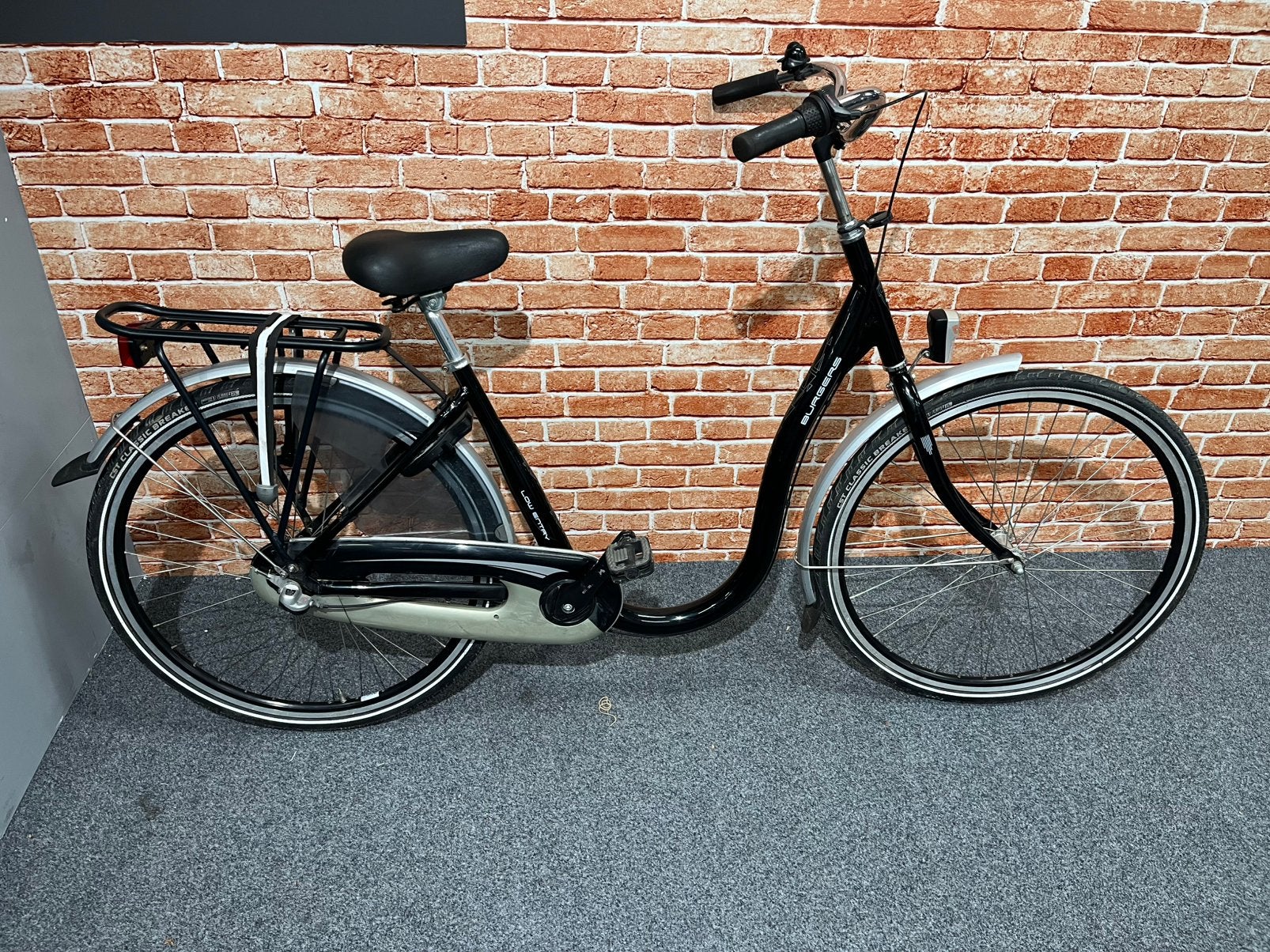 Burgers low entree fiets, Gebruikt, (Extra) lage instap, Minder dan 47 cm, Trommelrem