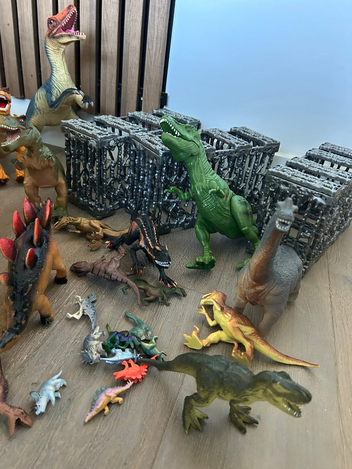 Dino’s en dino kooien, Ophalen, Gebruikt