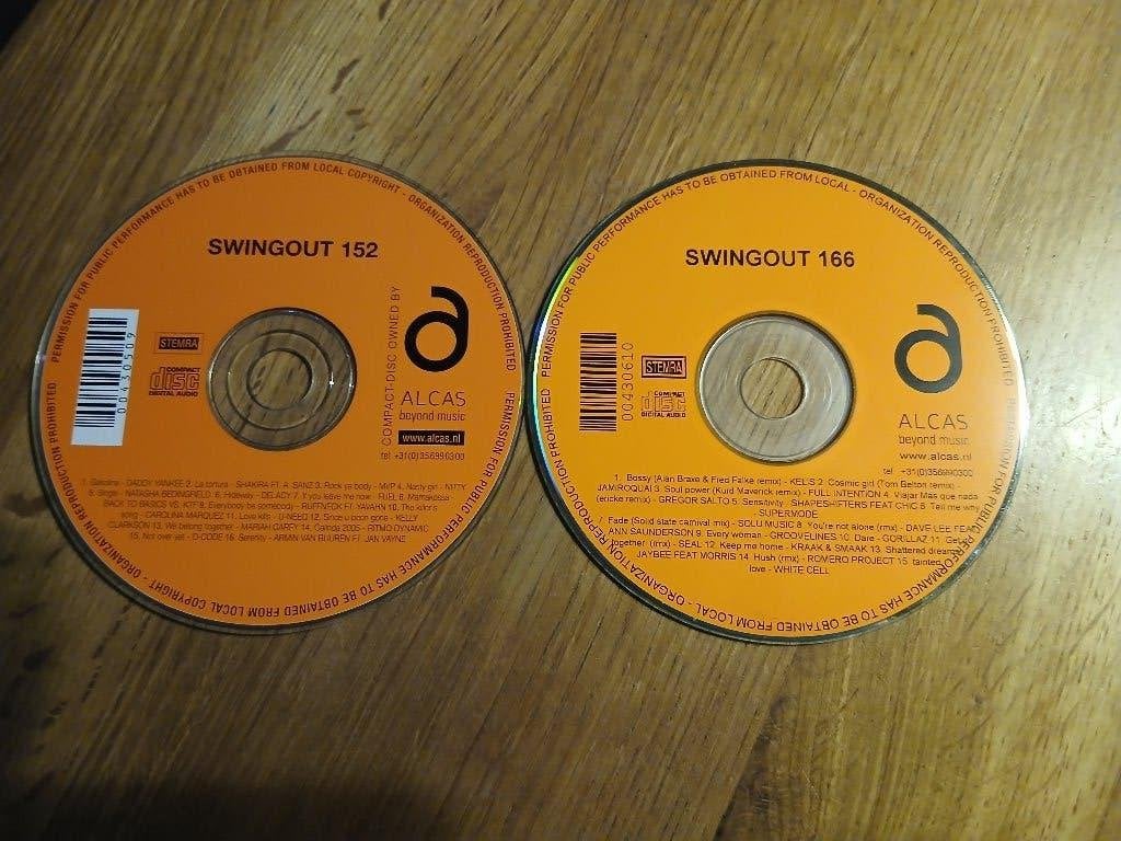 CD's - Swingout 152 & 166, Ophalen of Verzenden, Gebruikt, Verzamelalbum