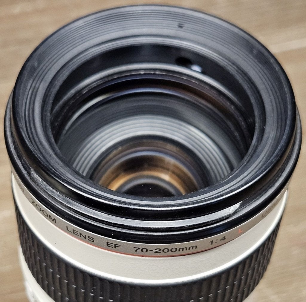 Canon EF 70-200mm f4L USM, Ophalen, Gebruikt, Canon, Handmatige focus