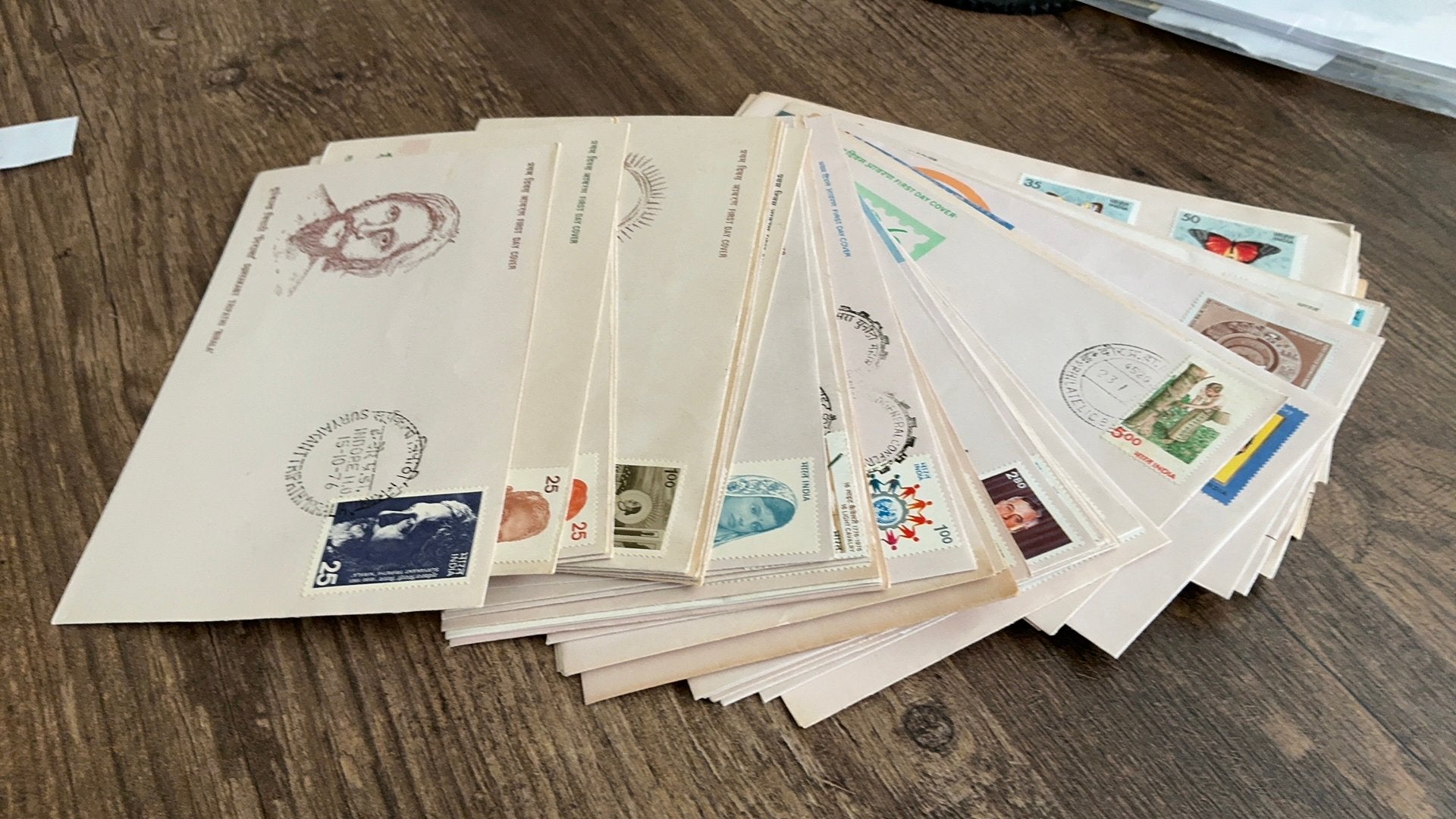 #42 Verzameling FDC’s India, Postzegels en Munten, Postzegels | Volle albums en Verzamelingen, Ophalen of Verzenden, Buitenland