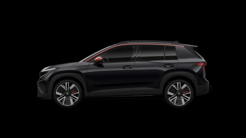 Skoda Epiq First Edition 211pk 56 kWh | LMV 20'' | Afneembar, Auto's, Skoda, 12 maanden, Overige modellen, Zwart, 56 kWh
