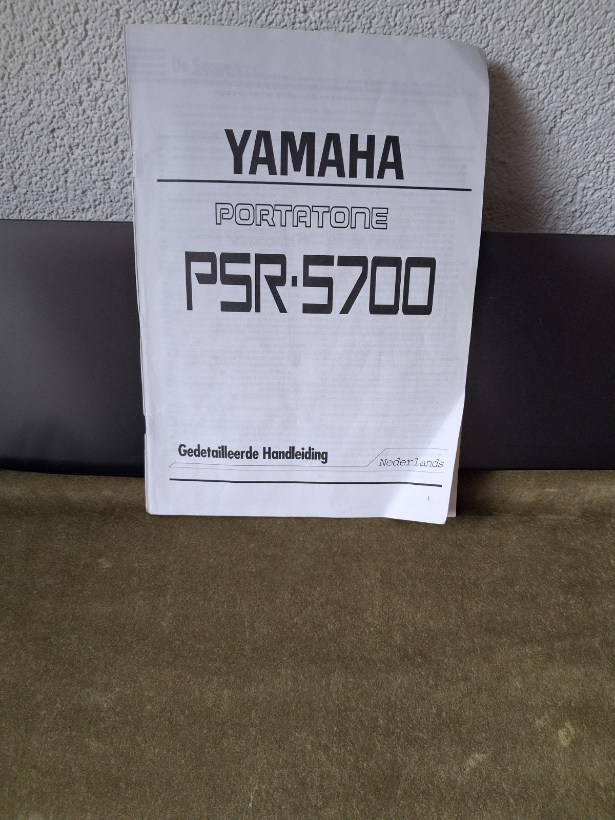 Zeer mooie Yamaha PSR-5700 met goed geluid, Ophalen, Yamaha, Met standaard, 61 toetsen