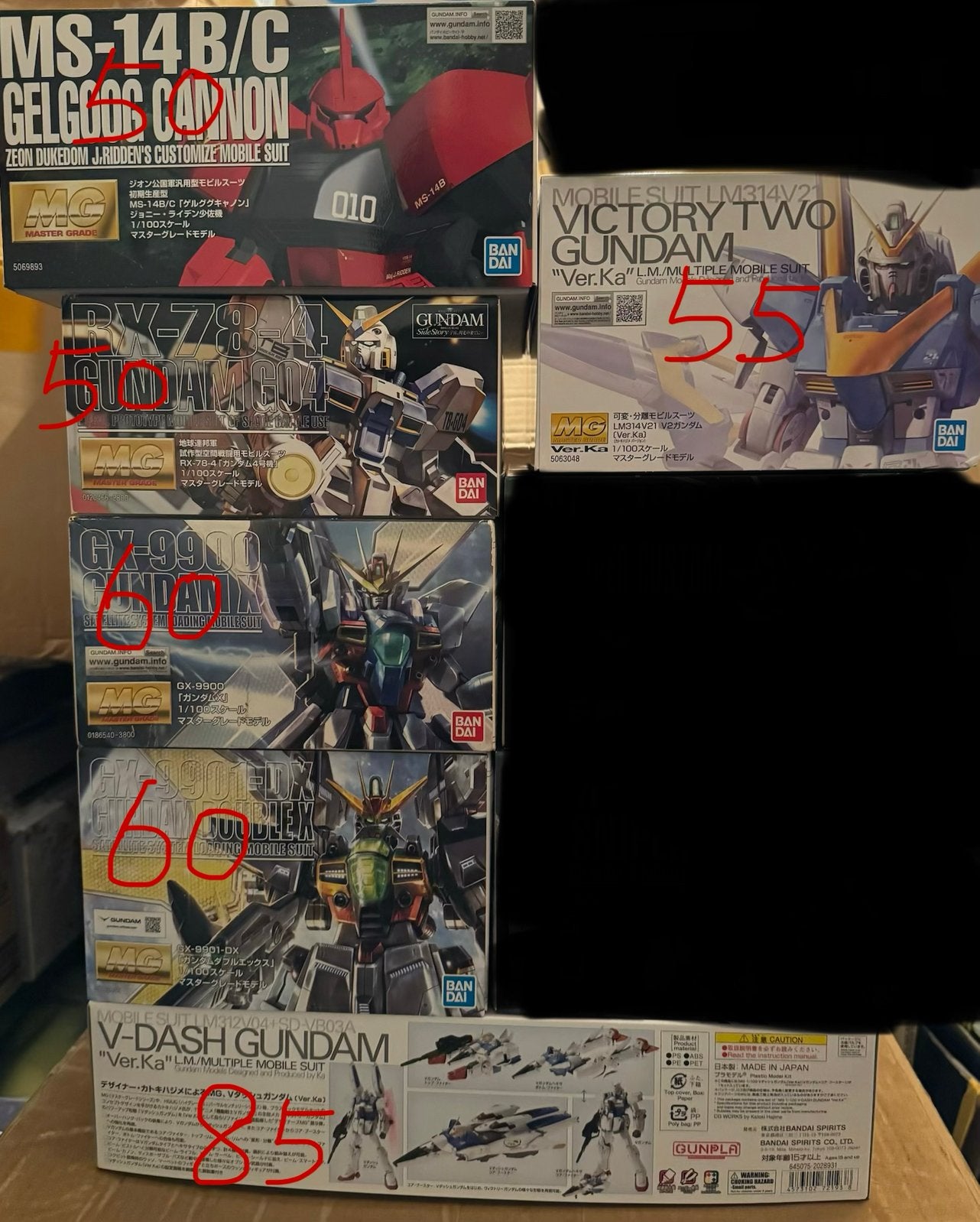Bandai MG PB 1/100 scale gundam gunpla kit, Ophalen of Verzenden, Nieuw, 1:50 of kleiner, Figuur of Figuren