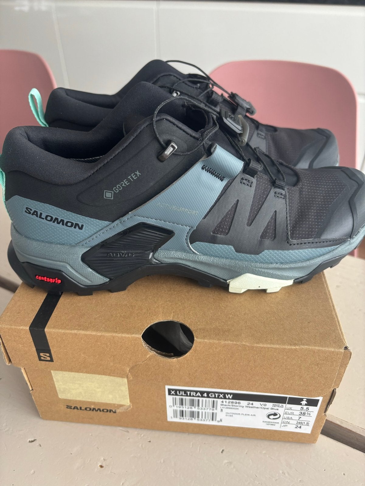 Salomon X Ultra 4 GTX W wandelschoenen - Maat 38 2/3, Sport en Fitness, Bergsport en Wandelen, Ophalen of Verzenden, Zo goed als nieuw