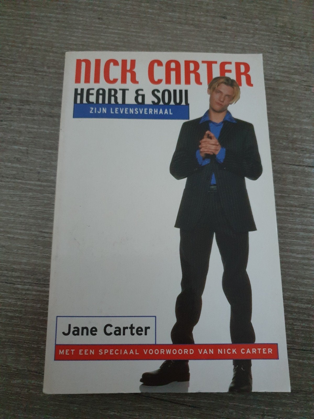 Nick Carter: Heart & Soul - Zijn Levensverhaal, Boeken, Ophalen of Verzenden, Gelezen, Jane Carter, Film, Tv en Media