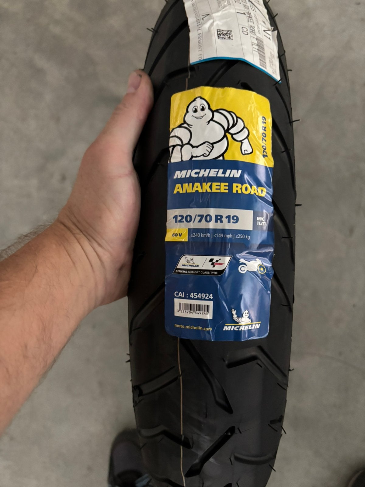 Michelin Anakee Road 120/70-19 60v R1200GS R1250GS LC, Ophalen of Verzenden, Michelin, ?, ?