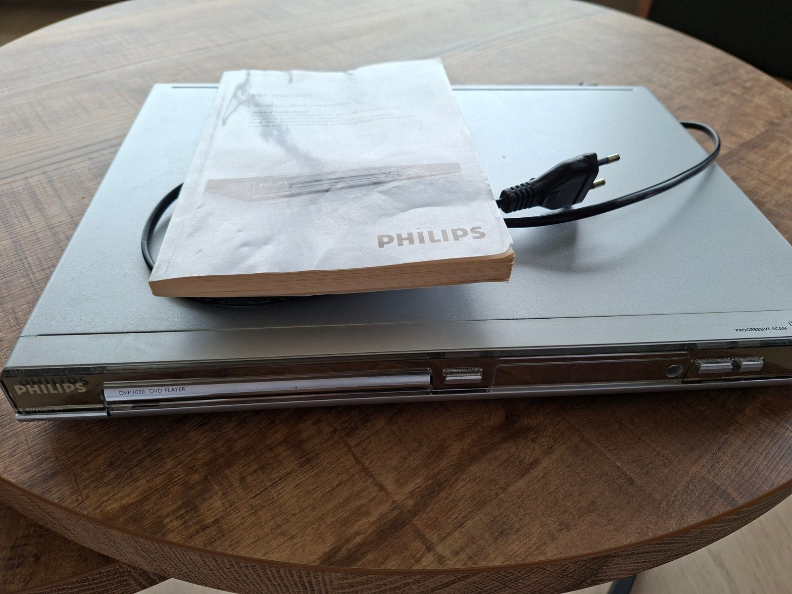 Philips DVD-speler DVP3020 zo goed als nieuw, Ophalen of Verzenden, Zo goed als nieuw, Dvd-speler, Philips