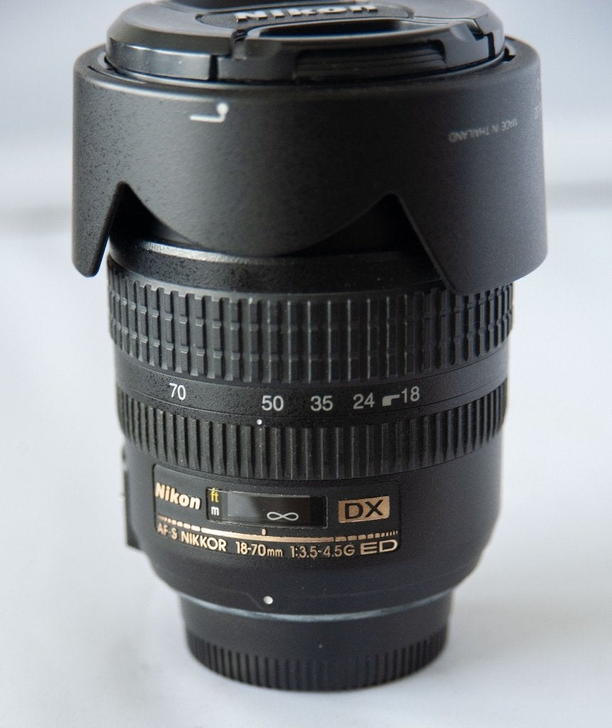 Nikon 18-70, 3.5-4.5 afs G dx lens, Audio, Tv en Foto, Fotografie | Lenzen en Objectieven, Ophalen of Verzenden, Zo goed als nieuw