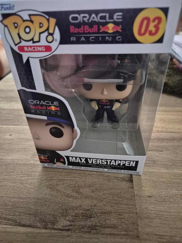 Funko Pop! Racing Max Verstappen Red Bull #03, Verzamelen, Poppetjes en Figuurtjes, Nieuw, Ophalen of Verzenden