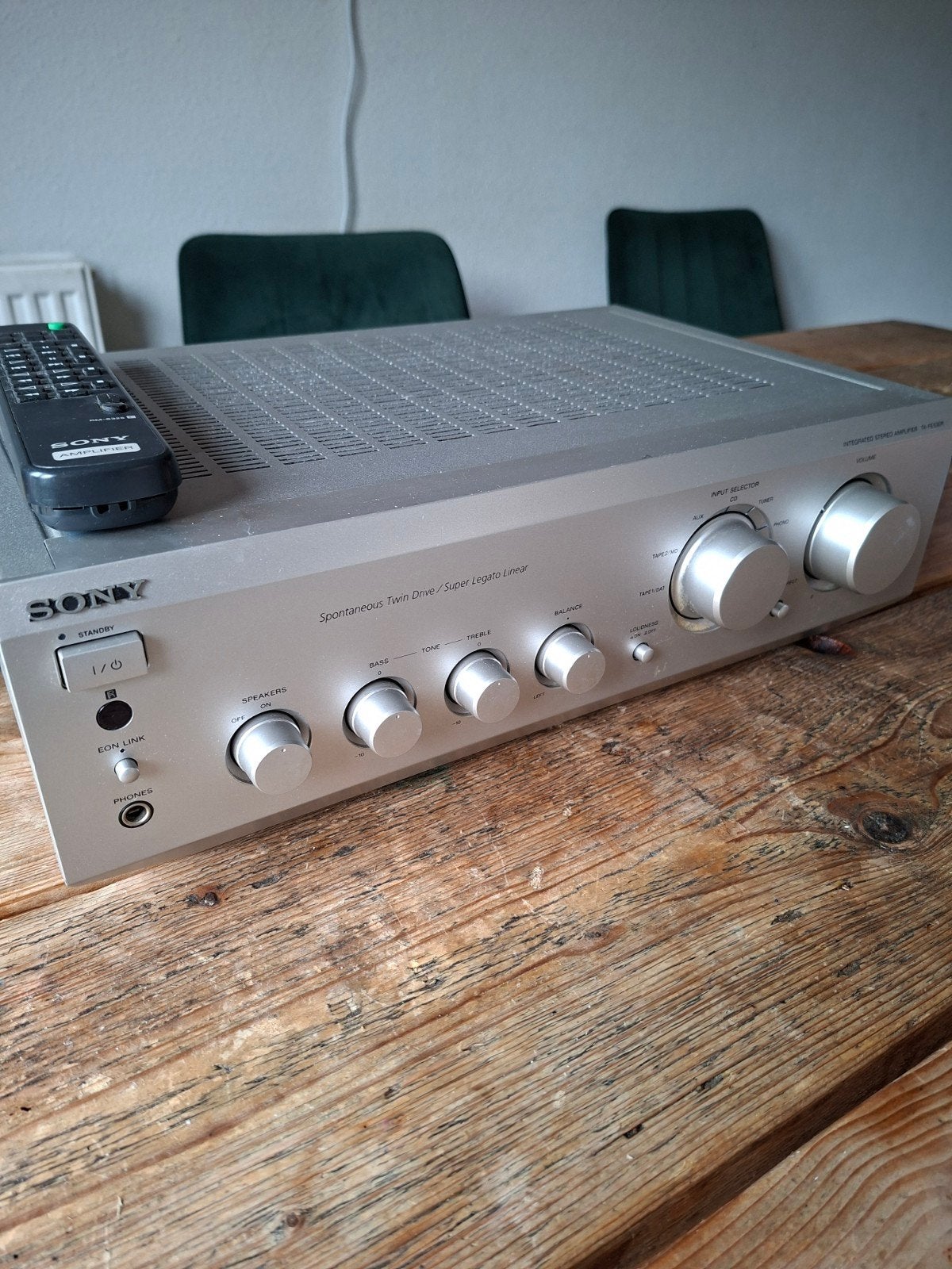 Sony TA-FE530R stereo versterker Phono inc afstandsbediening, Audio, Tv en Foto, Versterkers en Receivers, Ophalen of Verzenden