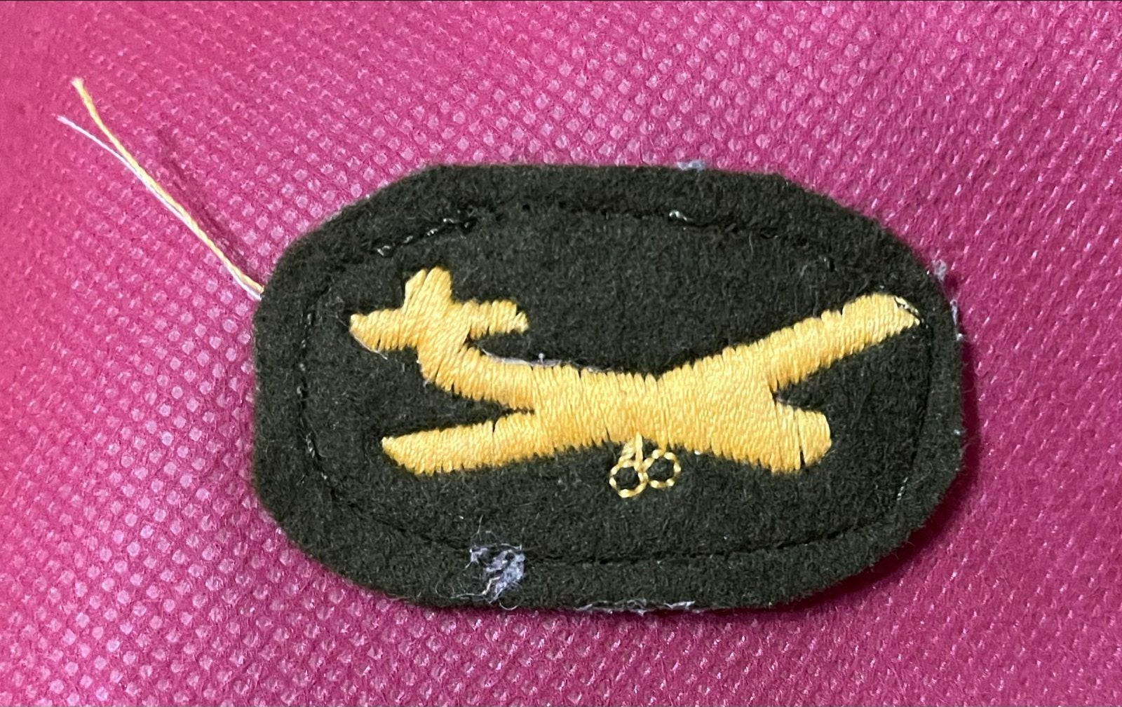 Britse Airborne Glider Badge Militair Embleem Engelse para, Verzamelen, Ophalen of Verzenden, Landmacht, Engeland, Embleem of Badge