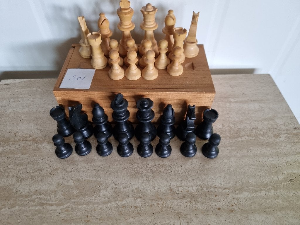 Schaakstukken, Ophalen of Verzenden, Gebruikt, Onbekend