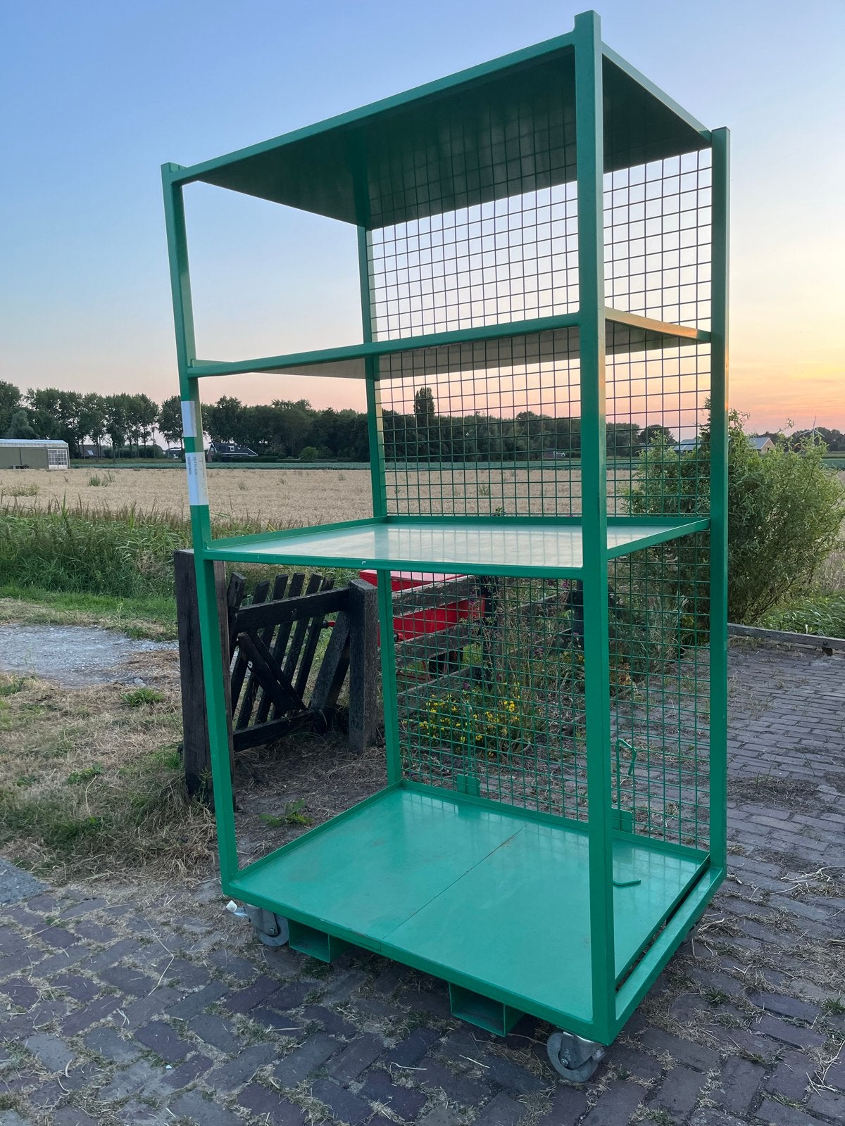 Grote magazijnkar goederenwagen goederenlift magazijn kar ️, Ophalen of Verzenden